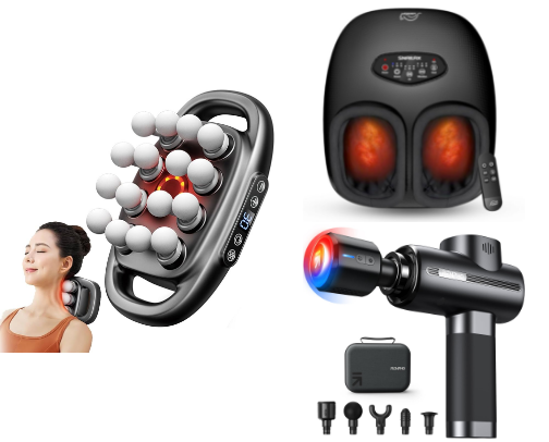 Best At-Home Massagers cover photo collage
