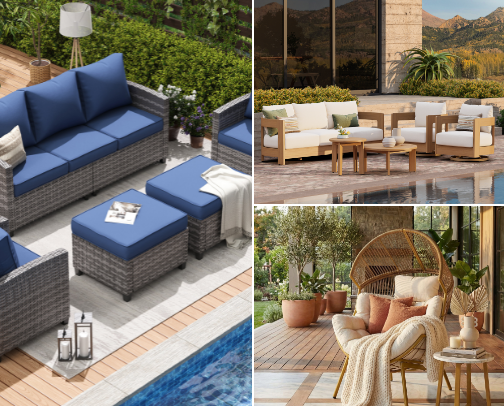 Backyard Summer Oasis Essentials cover photo collage