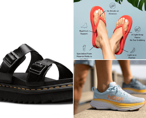 Favourite shoes cover photo collage