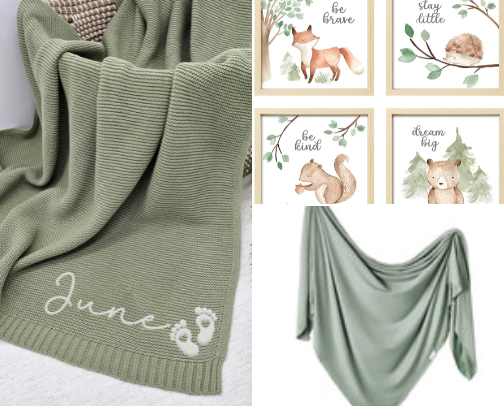 Cozy Baby Boy Nursery Ideas and Must-Have Finds cover photo collage