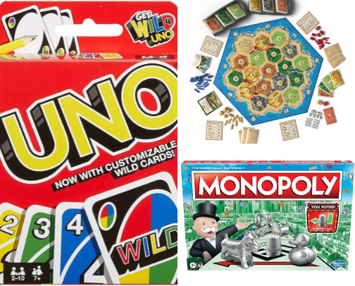 Family Game night cover photo collage