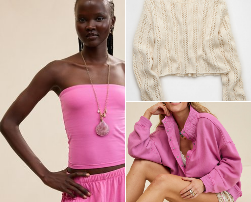 summer outfit recs cover photo collage