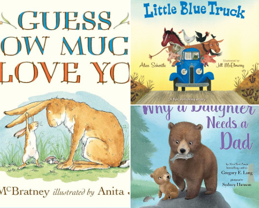 children's books that YOU will love reading. cover photo collage