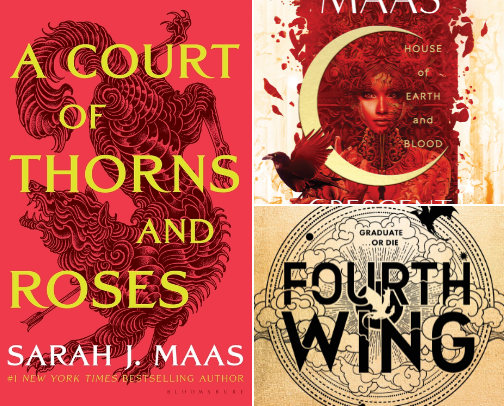 🔥 Romantasy Books I Own & Loved cover photo collage