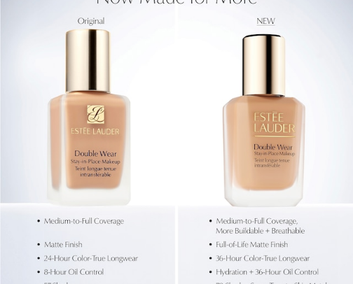 Estee Lauder Foundation ✨️ cover photo collage