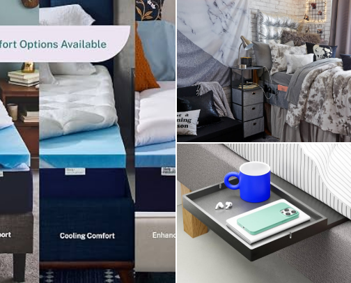 The Dorm Bedroom Setup Checklist Every Freshman Needs cover photo collage