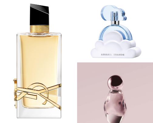 The best perfumes cover photo collage