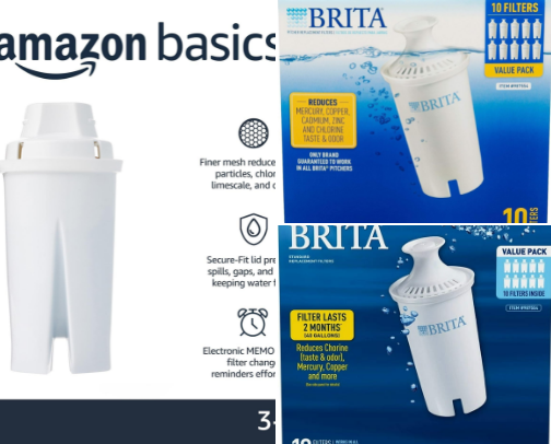 Top 10 Water Pitcher Filter Replacements cover photo collage