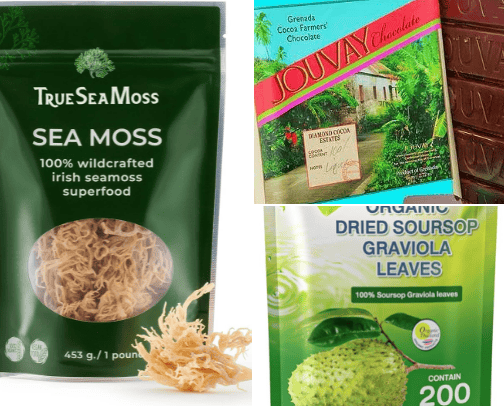 Favourite super foods, chocolate & teas cover photo collage