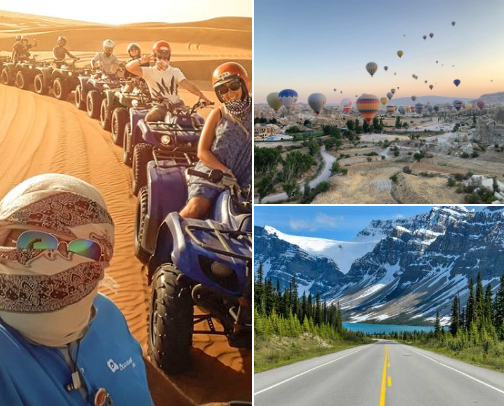 Travel Tours Accommodations cover photo collage