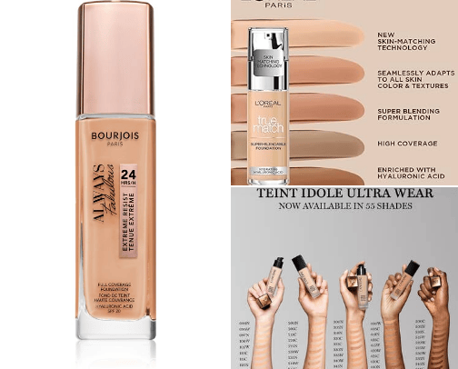 Makeup favorites cover photo collage