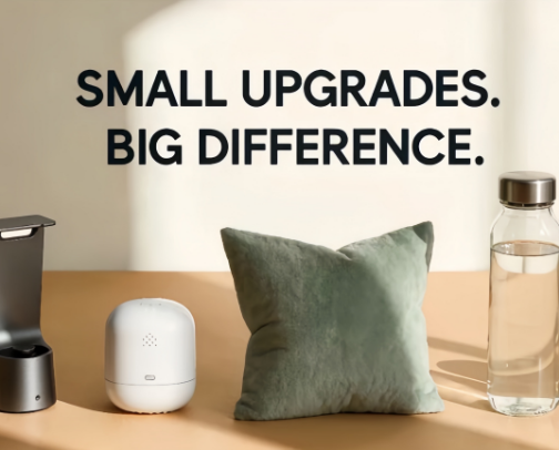 Small Upgrades That Make Everyday Life Better ✨ cover photo collage