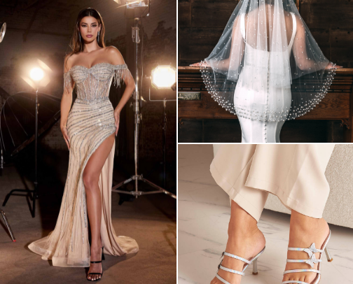 Taylor & Travis: The Wedding - My Dream Planner’s List cover photo collage