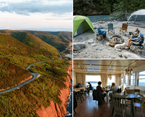 Come visit CapeBreton, Nova Scotia cover photo collage