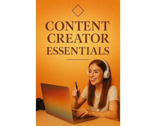Content Creator Essentials cover photo collage