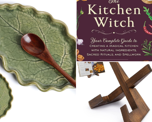 Kitchen Witch cover photo collage