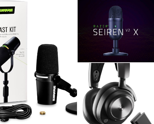 AuDHD Streamer's Battle Station: 100 Products for Hyper-Focus & Sensory-Safe Streaming cover photo collage