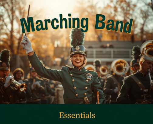 Marching Band Season cover photo collage