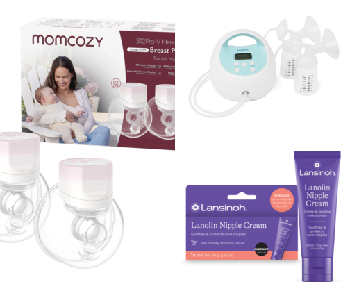 Pumping and Breastfeeding Must Haves cover photo collage