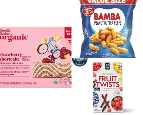 Snacks my kids love! cover photo collage
