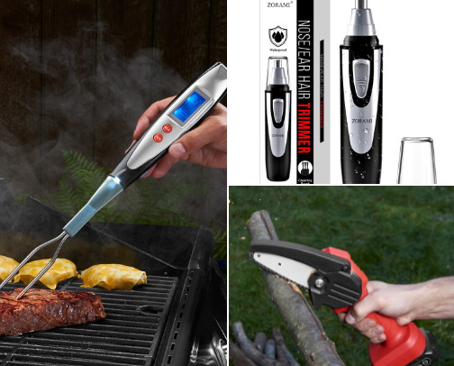 Household appliances cover photo collage