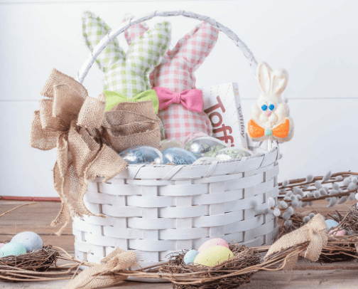 easter basket ideas cover photo collage