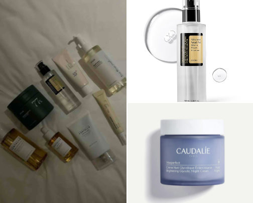 Glass Skin Routine🧖🏽‍♀️ cover photo collage