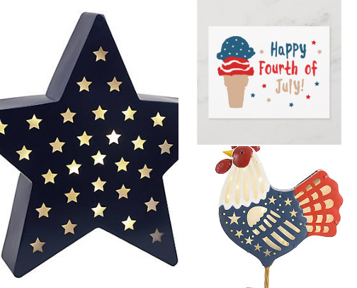 4th of July outdoors and indoors decoration ideas cover photo collage