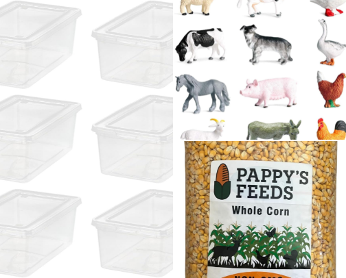 Sensory Bin Ideas cover photo collage