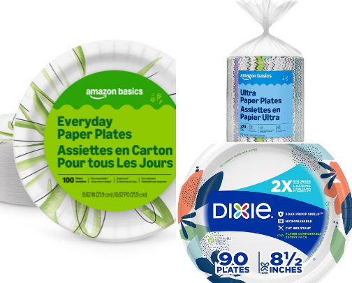 Top 10 Everyday Disposable Paper Plates cover photo collage