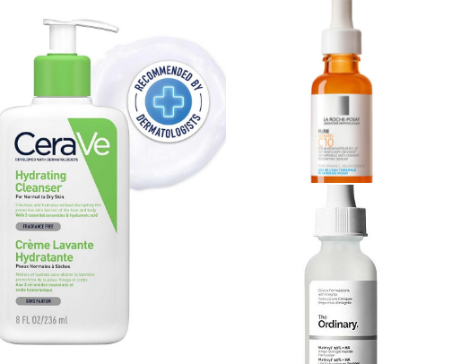 Glowy Skin Essentials ✨ cover photo collage