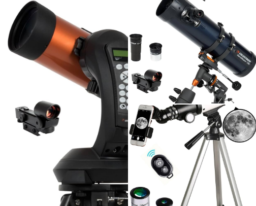 Telescope & Stargazing Essentials: Top Amazon Picks for Central Florida Skywatchers cover photo collage