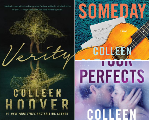 The BEST books by Colleen Hoover! A must read! cover photo collage