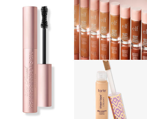 Make up must haves cover photo collage
