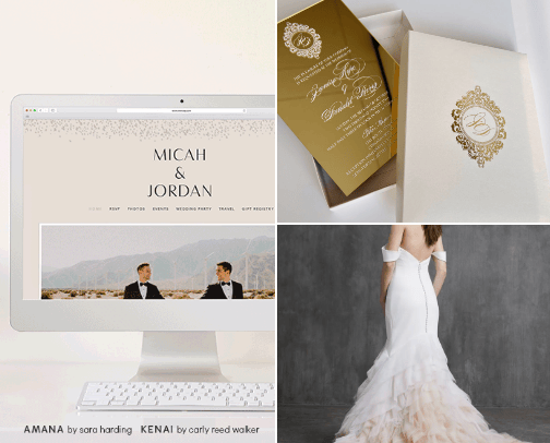 All Things WEDDING cover photo collage