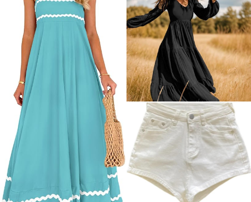 Summer Fun Outfits for Moms: Comfy & Cute Amazon Finds cover photo collage
