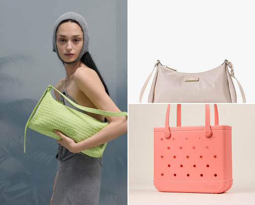 Fashion bags cover photo collage