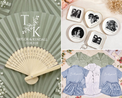Bridemaids gift ideas cover photo collage