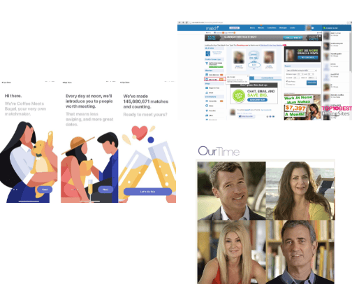 Find Love Online: Top-Rated Dating Sites and Apps for Meaningful Connections cover photo collage