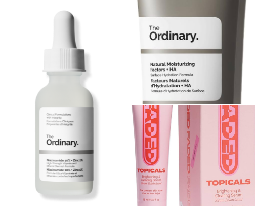 Glowy Skin Care Routine cover photo collage