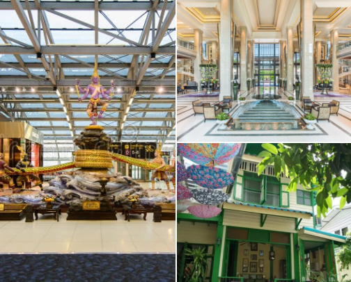 Hotels in Suvarnabhumi Airport Area, Bangkok, Thailand Where You Can Properly Relax cover photo collage