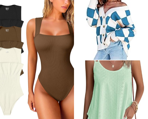 Cute affordable clothing cover photo collage