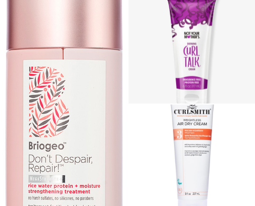 Curly Hair Care Reviews cover photo collage