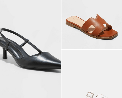 Spring/ Summer Shoes cover photo collage