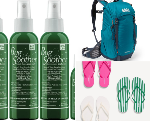 Costa Rica Packing Favorites cover photo collage