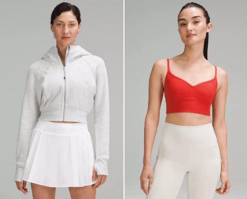 Lululemon Women Clothes cover photo collage