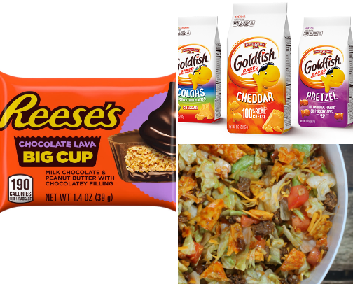 Snack-licious for a sweet tooth🍭🍿 cover photo collage