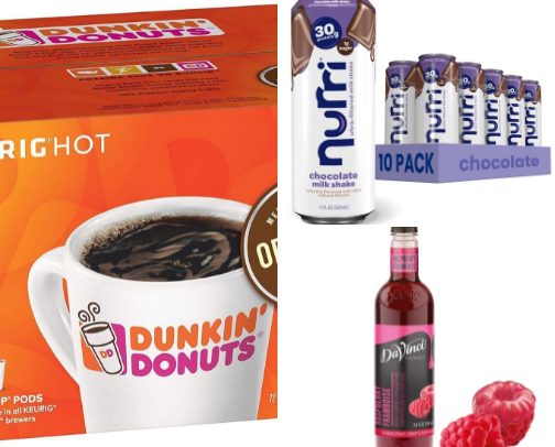 Food & Drinks: Snacks, Pantry Favorites & Treats cover photo collage