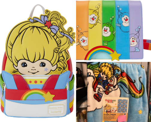 Rainbow Brite 80’s cover photo collage