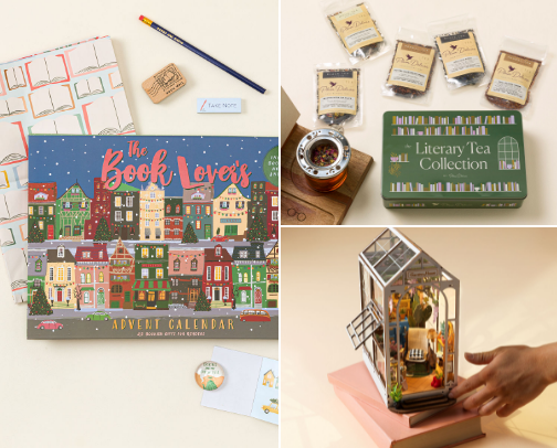 The Cozy Bookworm's Gift Guide ☕📖 cover photo collage